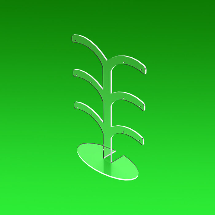 Підставка під сережки під формат 297 x 210 мм.