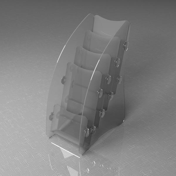 Підставка під поліграфію формату 98 x 175 мм. Підставка під поліграфію формату 98 x 175 мм.