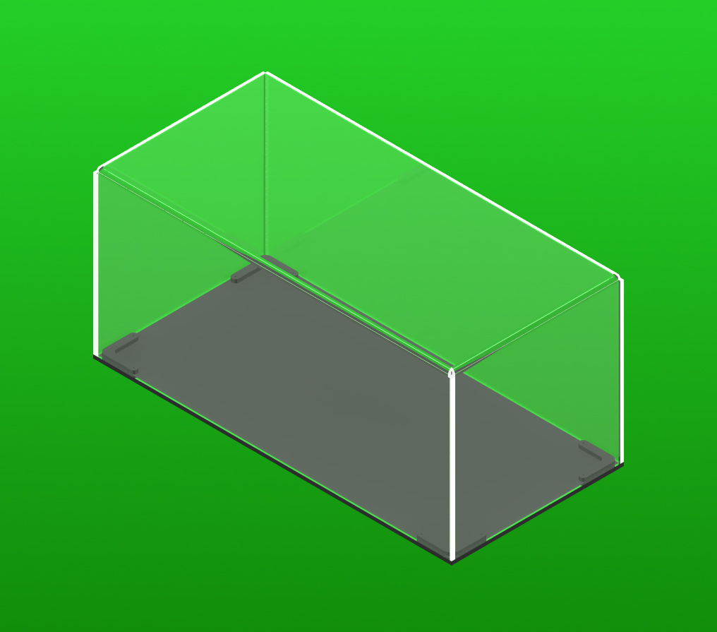 Бокс демонстраційний, футляр для моделей під формат 308 x 143 мм. Бокс демонстраційний, футляр для моделей під формат 308 x 143 мм.