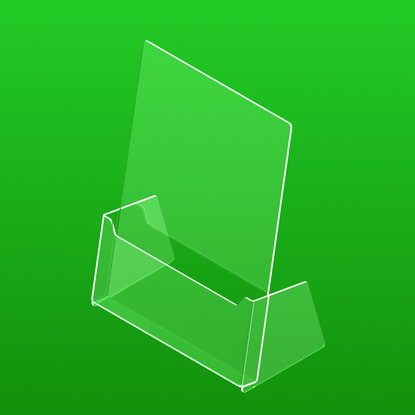 Підставка під єврофлаєр під формат 150 x 210 мм. Підставка під єврофлаєр під формат 150 x 210 мм.