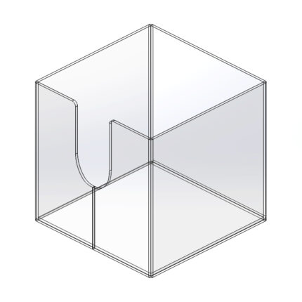 Бокс демонстраційний, футляр для моделей під формат 300 x 150 мм.