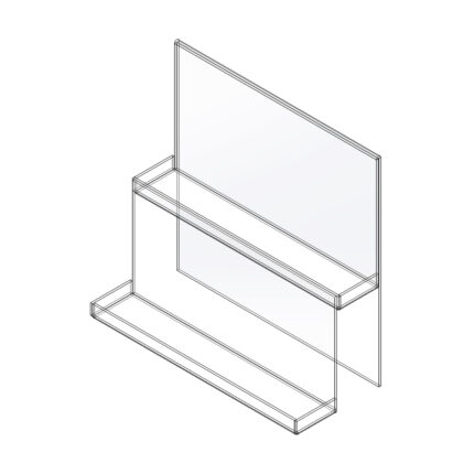 Гірка 376 х 220мм під формат 376 х 220 мм.