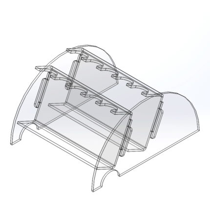 Коробка під олівці та пензлики під формат 310 x 40 мм.
