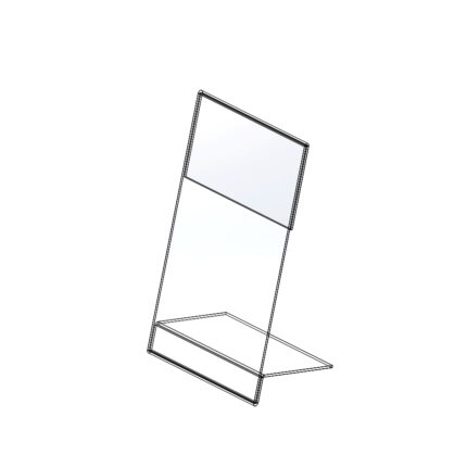 L-подібний цінник під 61 x 39 мм.